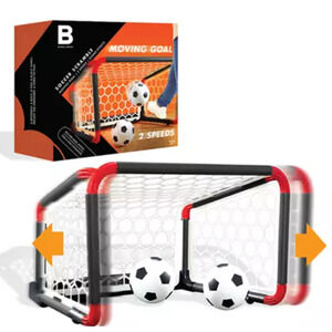 BLACK SERIES Soccer Scramble Motorized Goal Set, 3 Piece NWT